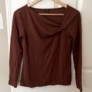 Ann Taylor Factory - Stretchy Fall Blouse - S